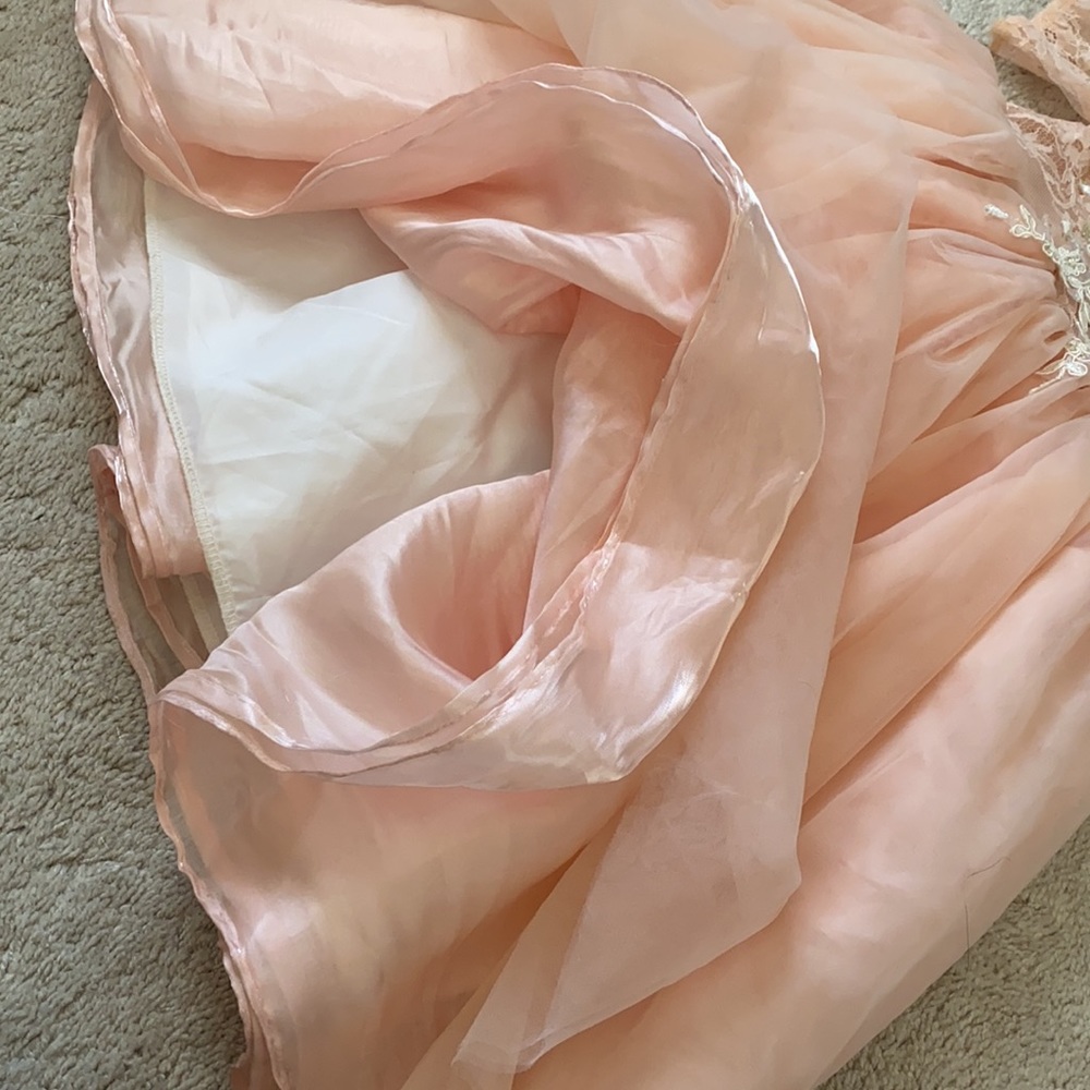 Little girls blush party dress - Picture 3 of 3
